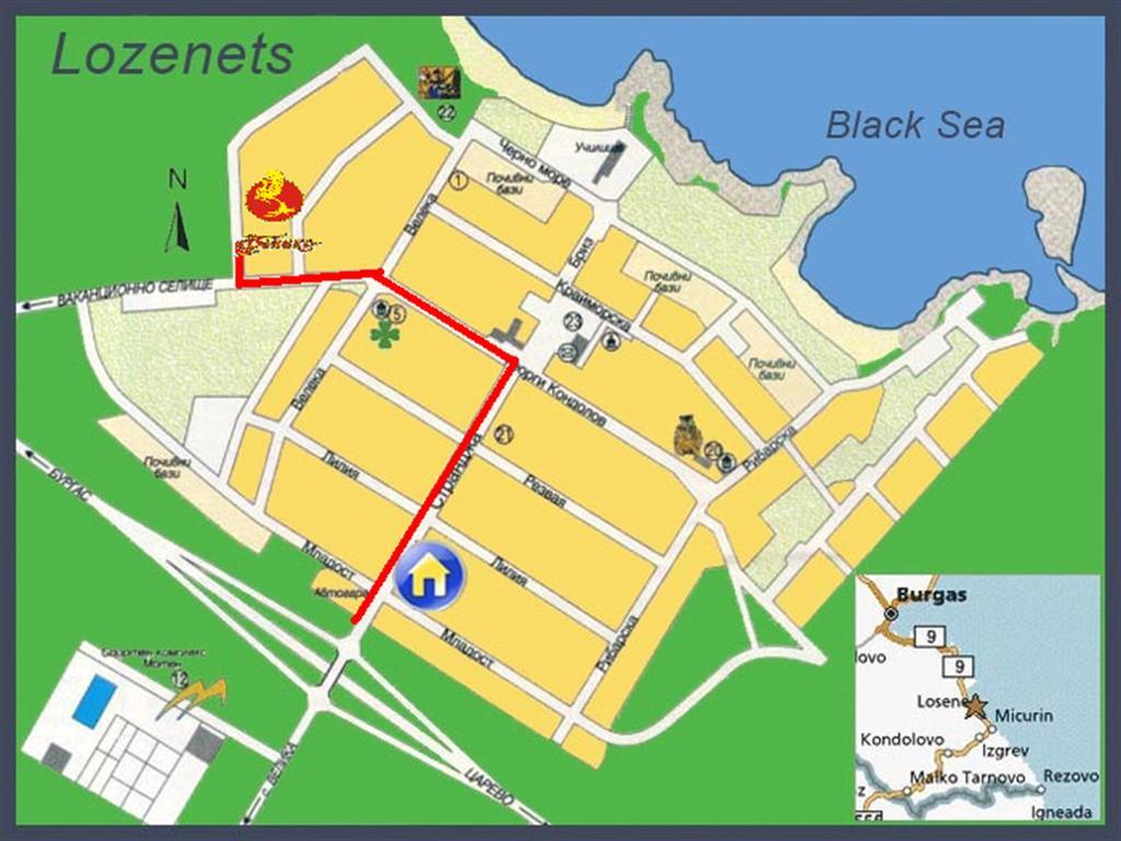 Hotel Feniks 로제넷츠 외부 사진